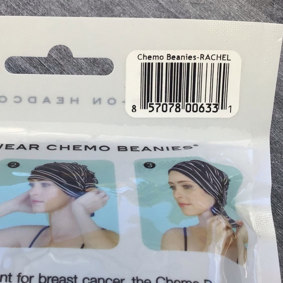 Denim Blue Chemo Beanies cancer and alopecia cap beanie New - Picture 3 of 3